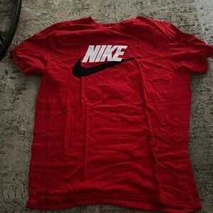 Red Nike tshirt